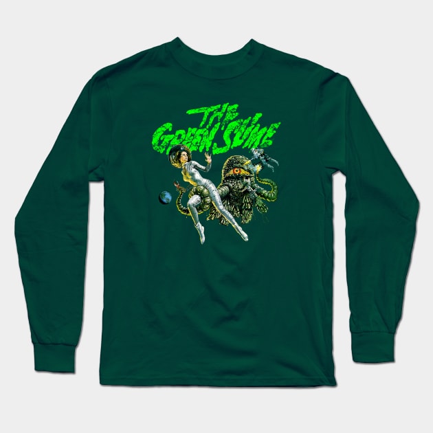 The Green Slime Long Sleeve T-Shirt by Geekeria Deluxe